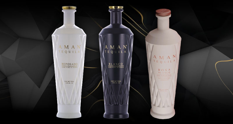 Reposado Blanco Rosa Bottles